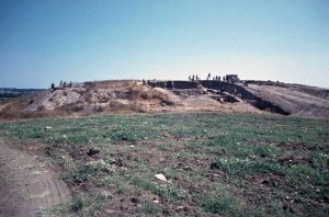 テル・ゼロール南テルの発掘風景(1966年)