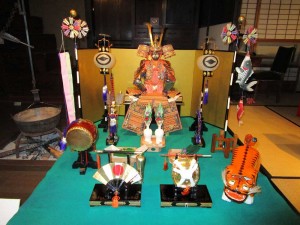 スポット展示「五月人形」より　甲冑飾り　京都　昭和40年代