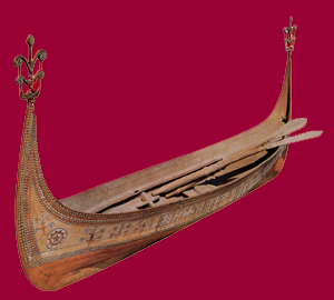 漁舟“タタラ”　全長396cm　最大幅76cm